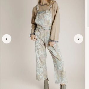 Vintage Patchwork Overalls